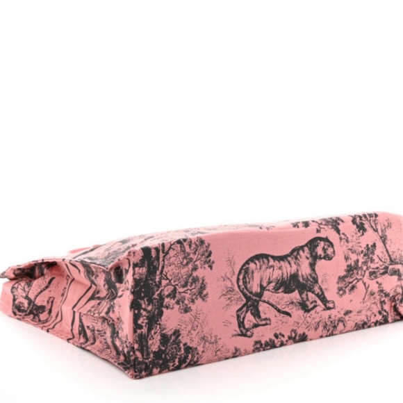 CHRISTIAN DIOR 
Canvas Dioriviera Tote Pink Grey new - Picture 3 of 6